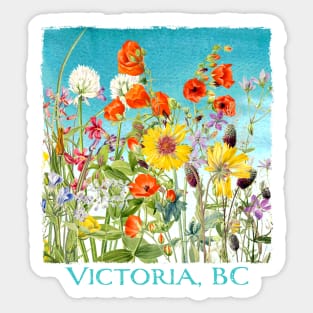 Victoria British Columbia Vancouver Island Canada Sticker